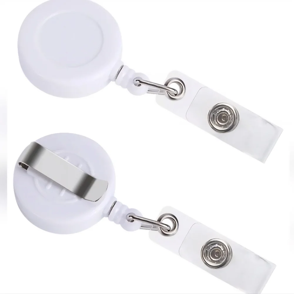 Handmade Funny Badge Reel – “Running on Bad Ideas” Goat Design
